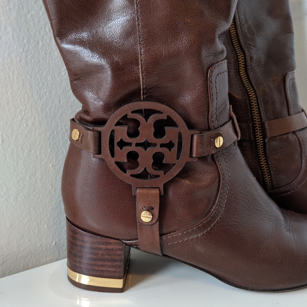 Tort Burch riding boots